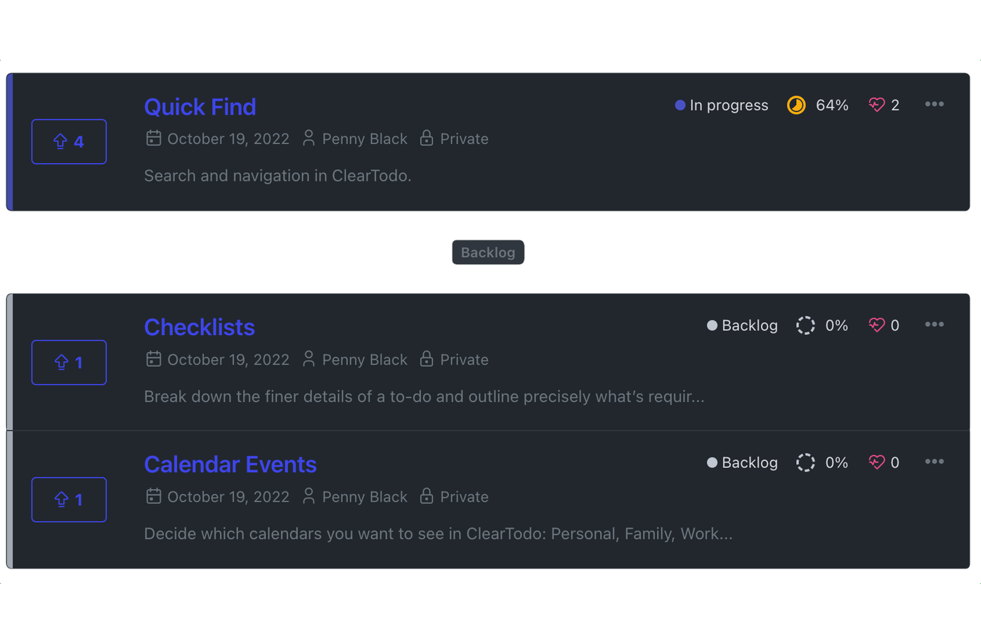 Home for your product updates